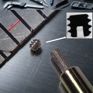 SUS630 <b>Flat</b> Head Self-Tapping Machine <b>Screw</b> 6mm Length with M0.6 Fine Thread Metric System Slotted Design - Product Image 3