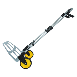 Uni-silent Memuat 120kg keranjang tangan belanja portabel lipat keranjang tangan truk aluminium tangan Platform FHT120 - Product Image 4