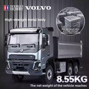 Double Eagle 1/14 E015 <span class=keywords><strong>Volvo</strong></span> FMX Camión Volquete Grande <span class=keywords><strong>a</strong></span> Control Remoto Eléctrico, Modelo de Simulación Totalmente Metálico, Incluye Control Remoto - Product Image 2