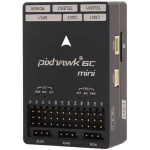 Pixhawk 6C Mini contrôleur de vol de pilote automatique STM32H743 480MHz double IMU MS5611 PX4 ArduPilot Compatible pour drones RC - Product Image 1