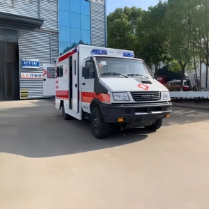 Tout nouveau véhicule d'ambulance tout-terrain I-VECO <span class=keywords><strong>Ouba</strong></span> 4x4 avec configuration médicale standard et système de surveillance, moteur diesel - Product Image 3