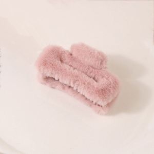 Pinza de pelo grande para invierno, pinzas para el pelo grandes y esponjosas para mujer, pinzas de plástico de moda para mujer - Product Image 5