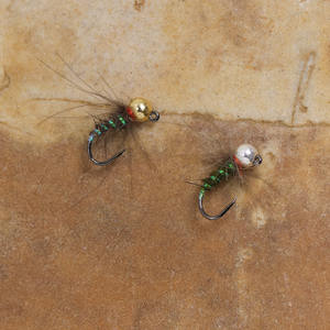 #16 Tungstène Beadhead CDC Jig <span class=keywords><strong>Nymphe</strong></span> Mouche Humide Euro <span class=keywords><strong>Nymphe</strong></span> Barbless Jig Hook Pêche à la mouche Mouches Pêche à la truite Leurre Appât - Product Image 6