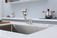 Pliant 360 Degrés Rotation Mitigeur Bassin Évier Robinet Mitigeur pour Cuisine Salle De Bains Maison Caravane Yacht Bateau Camping RV