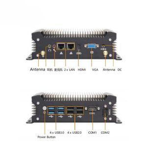 Ordinateur Mini Industriel KTB 322 Intel Core 6ème génération I3-6167U DDR4 16 Go 8*USB Barebone Mini PC Industriel Sans Ventilateur Advantech en Stock - Product Image 2