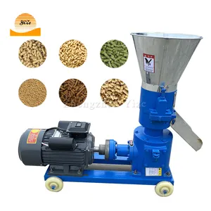 Household Manual Poultry Dryer Live Stock Crumble Pelletizer Animal Feed Pellet Mill Extruder Pallet Processing Making Machine