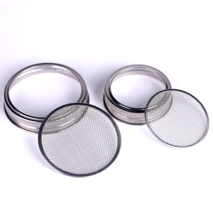 Chất lượng cao và bền đậu nảy mầm công cụ 304 thép không gỉ Mason Jar mọc Nắp - Product Image 1