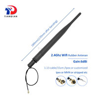 Antena de Goma Flexible Externa OEM ODM Lora 433M 868M 915M Ufl Omni 2.4G WiFi