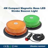 Luz Estroboscópica LED Magnética SG, Luz de Advertencia Giratoria de 24V con 2 Años de Garantía, Luz Intermitente de Emergencia para Camiones y Automóviles, Luz de Advertencia de Seguridad Vehicular