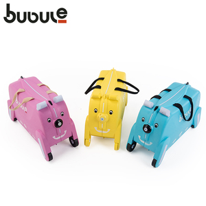 BUBULE Léger de Prix Usine <span class=keywords><strong>4</strong></span> <span class=keywords><strong>Roues</strong></span> Spinner 19 "PP Pas Cher Enfants Voyage Valise Rigide - Product Image 3