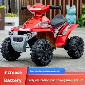 <span class=keywords><strong>3</strong></span>-6 Yaş Erkek ve Kız Çocukları İçin Akülü Şarjlı Büyük Dört Tekerlekli Plastik Oyuncak Araba - Product Image 5