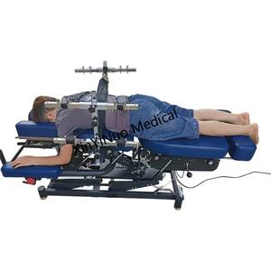 Meja Traksi Listrik untuk Perawatan Tulang Belakang Lumbar dan Servikal, Alat Peregangan Fisioterapi, Meja Dekompresi Chiropraktor - Product Image 3