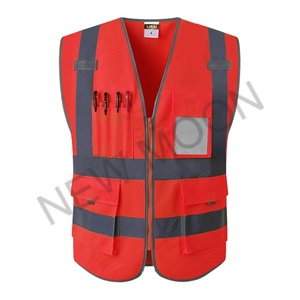 Customized Reflective Vest Safety Vest <b>Worker</b> Reflective Clothing Traffic Construction <b>Clothes</b> Fluorescent Site Clothing - Product Image 6