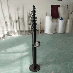Mât télescopique motorisé/manuel de treuil pour la tour <span class=keywords><strong>mobile</strong></span> de télécom - Product Image 4