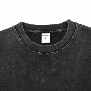 เสื้อยืดผ้าฝ้ายพิมพ์ลายกราฟิกสไตล์วินเทจสำหรับผู้ชายเสื้อยืดเปล่าขนาดใหญ่ - Product Image 1