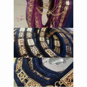 Vente en gros de colliers de chaîne maçonniques Regalia Royal Arche Logo décoré colliers de chaîne maçonniques à prix réduit collier de chaîne personnalisé - Product Image 1