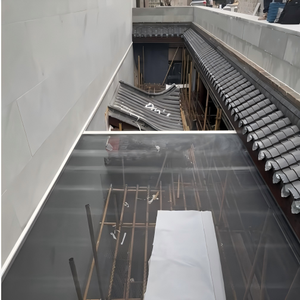 ม่านม้วนไฟฟ้าแบบกำหนดเองได้ FGS สำหรับหน้าต่าง หลังคา ผ้าม่านกันแดด กันรังสียูวี กันลม กันฝน - Product Image 1