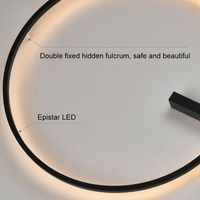 Appliques murales traditionnelles avec anneau Applique murale à led pour chambre Applique murale à led d'intérieur vintage de luxe