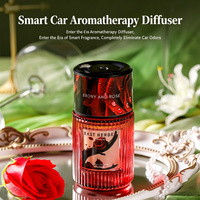 Diffuseur d'arômes de luxe pour voiture, diffuseur d'huiles essentielles portable USB rechargeable pour la maison, machine de pulvérisation d'arômes, diffuseur d'aromathérapie