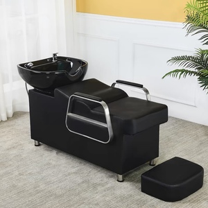 Offre Spéciale : Mobilier de Salon de Coiffure Personnalisé – Lit de Lavage Capillaire avec Bac Intégré - Product Image 4