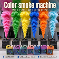 Huile spécifique pour machine à fumée de scène à effets spéciaux, liquide de fumée colorée 2L pour photos de mariage, rose, jaune, bleu, vert, blanc