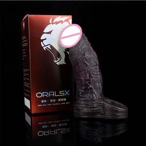 Anillo para Pene de Silicona SXXY, Funda para Pene, Anillo para Pene con Cabeza Cerrada, Extensor de Pene Realista Negro, Aumenta el Grosor, Juguetes Sexuales para Hombres - Product Image 3
