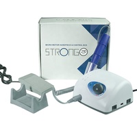 Pulidor de Uñas 2028 Strong 210 para Salón de Manicura, Máquina de Grabado de Joyas, Pieza de Mano de 40000 RPM, Micromotor Coreano para Laboratorio Dental