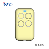 YET2128MKB D2 Control Remoto Multifrecuencia Adaptativo para Puerta de Garaje, Transmisor RF Impermeable