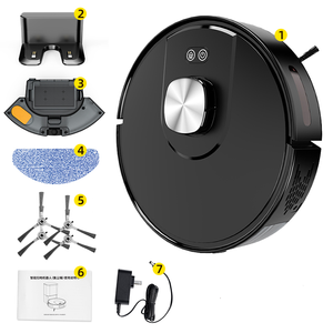 Aspiradora Robótica GV2L-SH con Navegación LDS, Succión de 3500 Pa, Control por Aplicación y Voz, Aspiradora Inteligente 3 en 1 con Función de Fregado - Product Image 6