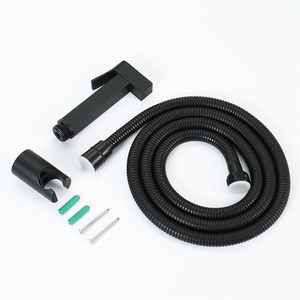 Pulvérisateur <span class=keywords><strong>de</strong></span> bidet mural carré moderne en zinc haute pression pour toilettes, pistolet <span class=keywords><strong>de</strong></span> pulvérisation Shattaf pour l'<span class=keywords><strong>hygiène</strong></span> personnelle - Product Image 3