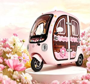 Scooter a Tre Ruote per Passeggeri con Batteria al Litio 800W 60V, Triciclo Elettrico per Adulti e Anziani - Product Image 2