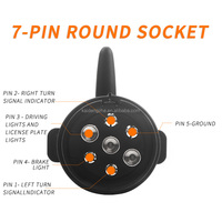 Feux de signalisation magnétiques Kaidengzhe, norme européenne, sans fil, pour remorque, éclairage d'avertissement pour véhicule, 30 m, indicateur lumineux LED
