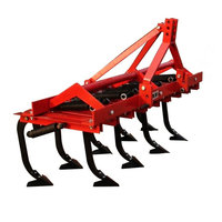 Machine agricole de culture de dents de dent de dent à ressort, cultivateur sur le terrain monté pour tracteur