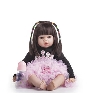 Cadeau de Noël, bébés en silicone réalistes, 50 cm, poupée vivante, jouet, bébés reborn - Product Image 4