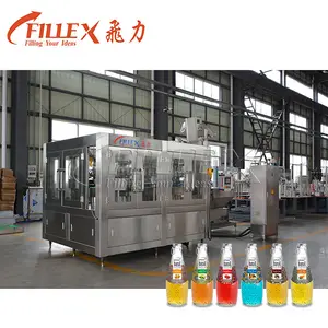 High Performance 3 In 1 Carbonated Beverage Sparkling Drink Machine CSD Filler Automatic Production Machine