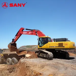 SANY SY375H SY390H SY415H 37.5 ton 41 ton ağır paletli büyük ekskavatör