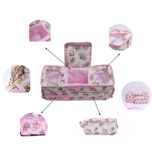 Bolsa de Pañales/Mamá para Cochecito con Bolsillos Aislados para Botellas y Portavasos, Bolsa Desmontable, para Parque de Atracciones Mágicas Personalizadas - Product Image 4