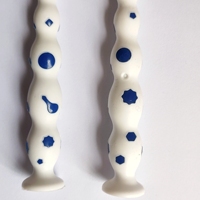 Brosse à dents pour enfants avec ventouse, poils en nylon, manche en plastique pour usage domestique