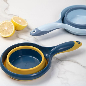 Folding Hanging Long Handle Water Scoop Bathing Ladle Spoon Fruit Vegetable Washing Scoop Home Kitchen <b>Tools</b> Thickening Plastic - Product Image 3