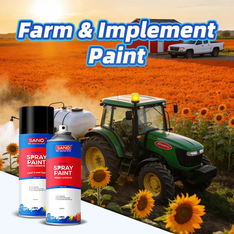 SANVO Spray Paint Factory for OEM