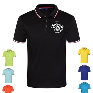 Camisa de Golf de Algodón de Alta Calidad para Hombre, Cuello Clásico Personalizado, Manga Corta, Holgada, Transpirable, Bordada, Publicitaria, de Verano - Product Image 1