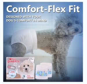 Pañales Absorbentes para Perros S M L XL, Protección Contra Fugas para Perros Machos y Hembras, Pañales Desechables para Perros - Product Image 3