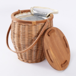 Oem barato <span class=keywords><strong>de</strong></span> almacenamiento <span class=keywords><strong>de</strong></span> mimbre, cesta <span class=keywords><strong>de</strong></span> Picnic para uso en el <span class=keywords><strong>hogar</strong></span> con <span class=keywords><strong>bolsa</strong></span> - Product Image 1