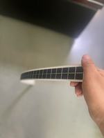 Forme de bande étroite mince ETFE 4.2W semi-flexible silicium monocrytallin 20V panneau solaire 787*38mm pour fenêtre volets aveugles persienne