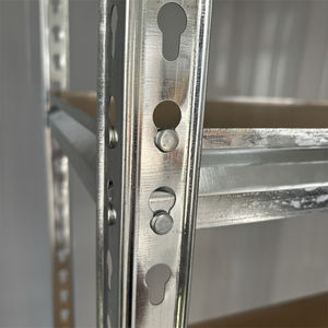 סגנון פופולרי מדפים חינם להתאים את מדף גובה המדף תעשייתי מוסך פלדה מחסן אריוט מתכת ללא דופי - Product Image 5