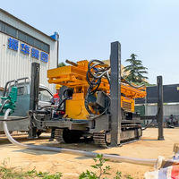 Plataforma de Perforación Hidráulica sobre Orugas con Motor Diésel HUAYAO CHANGCHAI, Ecológica, Máquina Perforadora de Pozos de Agua de hasta 400m