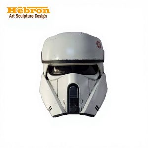หมวกแอคชั่นฟิกเกอร์ ABS สตาร์วอร์ส แบบสั่งทำพิเศษ สำหรับสะสมส่วนตัว คอสเพลย์ ตัวละครภาพยนตร์ อุปกรณ์ประกอบฉากการแสดงภาพยนตร์ สำหรับผู้ใหญ่ - Product Image 1