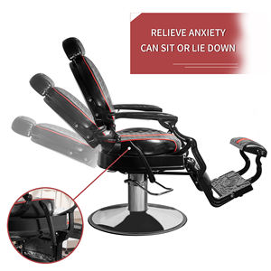 Beauty Friseursalon Möbel Simple Style Leder Friseurs tuhl für Friseur und Friseur - Product Image 4