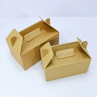 Boîtes d'emballage personnalisées en gros pour frites et nuggets de poulet frit, biodégradables, de qualité alimentaire, gaufrées, laminées mates, pour la vente à emporter