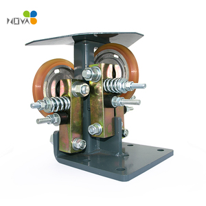 נעלי הנעה מודרניות מפלדה מדגם NOVA NV25R-002 למעלית, עם רפידת גומי לספיגת זעזועים, לבנייני משרדים - Product Image 1
